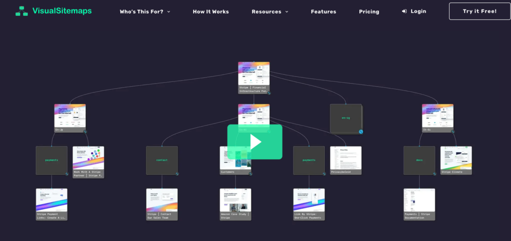 Visual Sitemaps Crawl Plan Website Architecture Flows 1